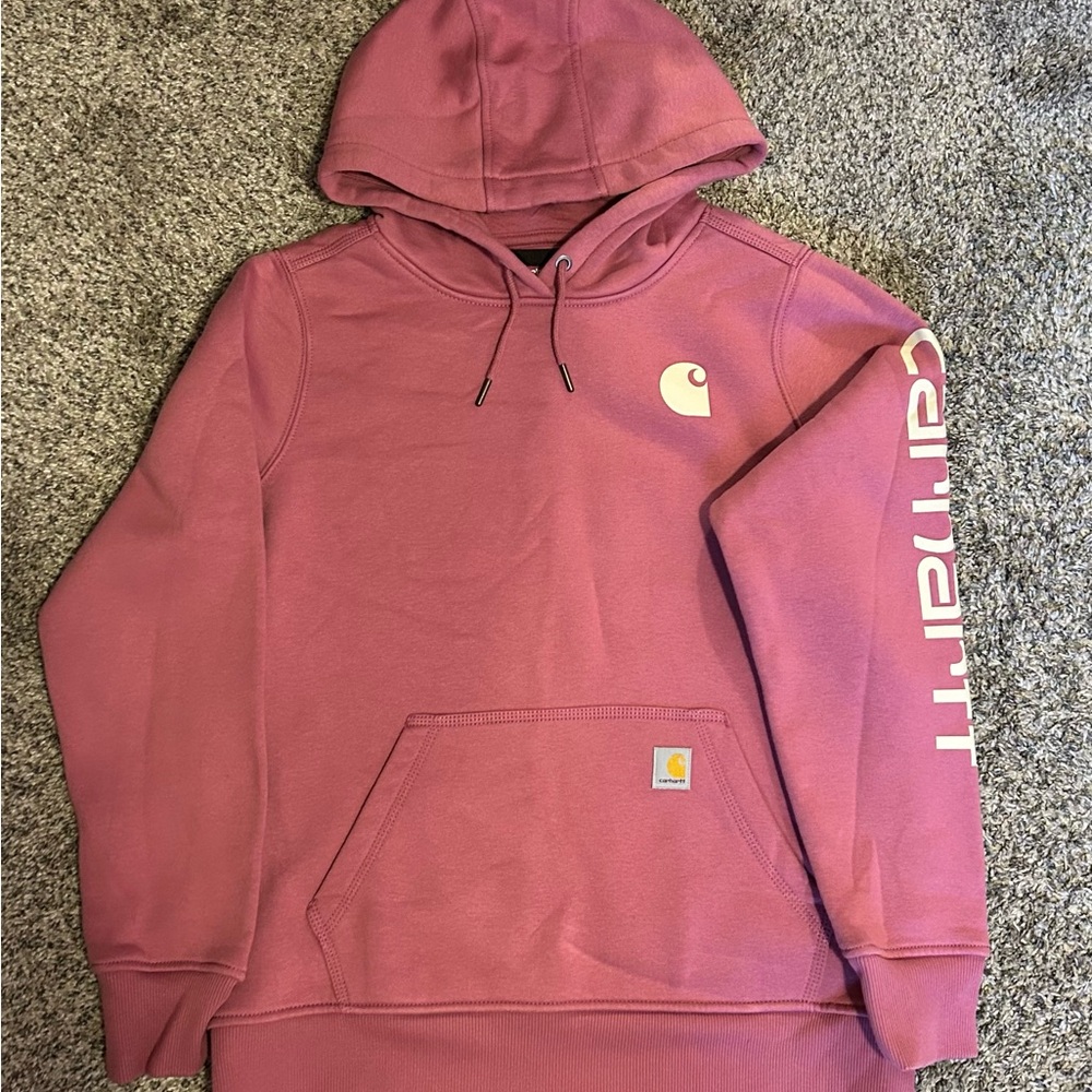 Carhartt Fuchsia Relaxed Fit Hoodie